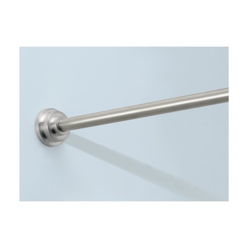 TENSION ROD 75" BRUSHED SILVER
