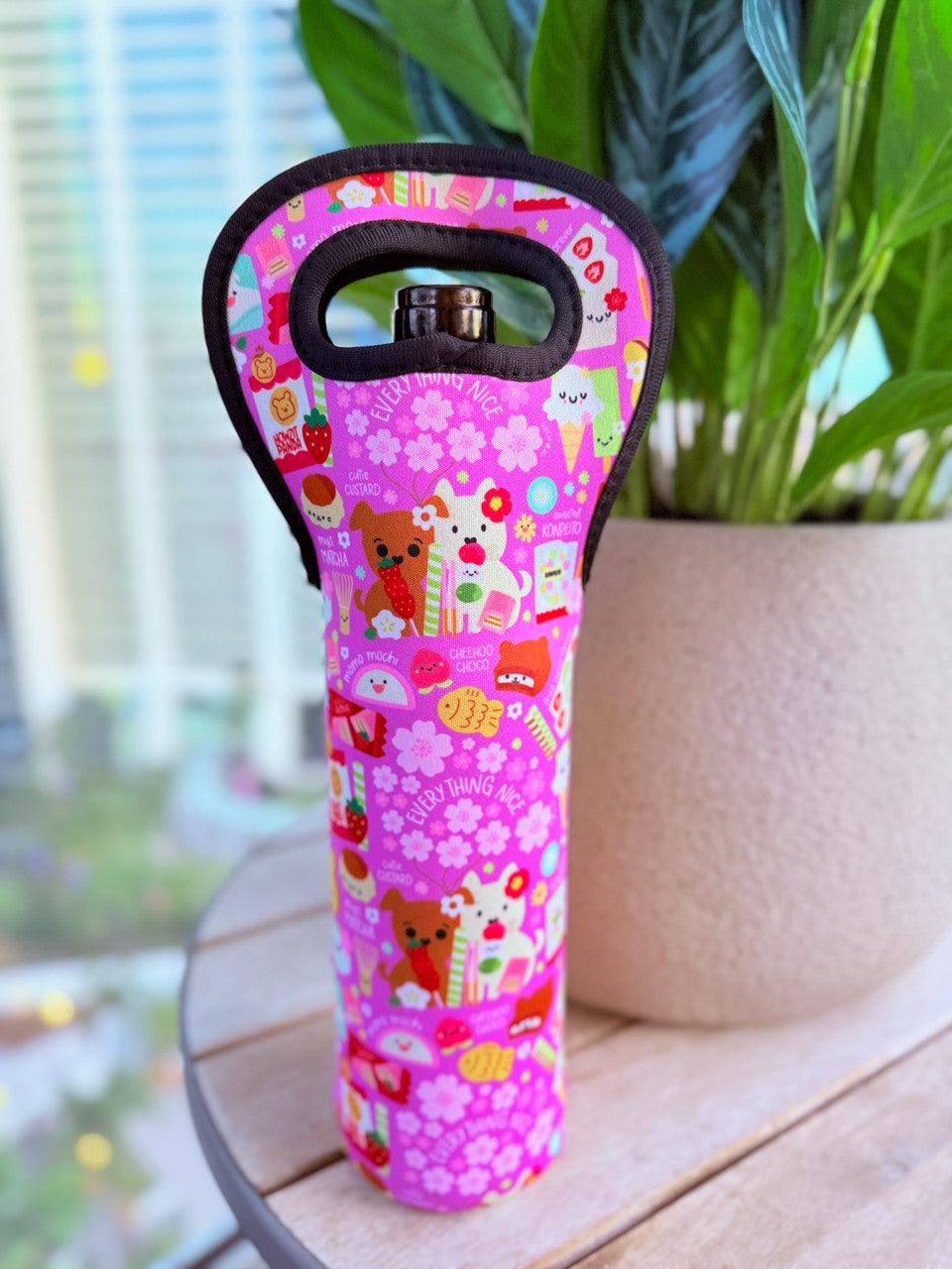 EDEN WINE POUCH EVERYTHING NICE LAVENDER