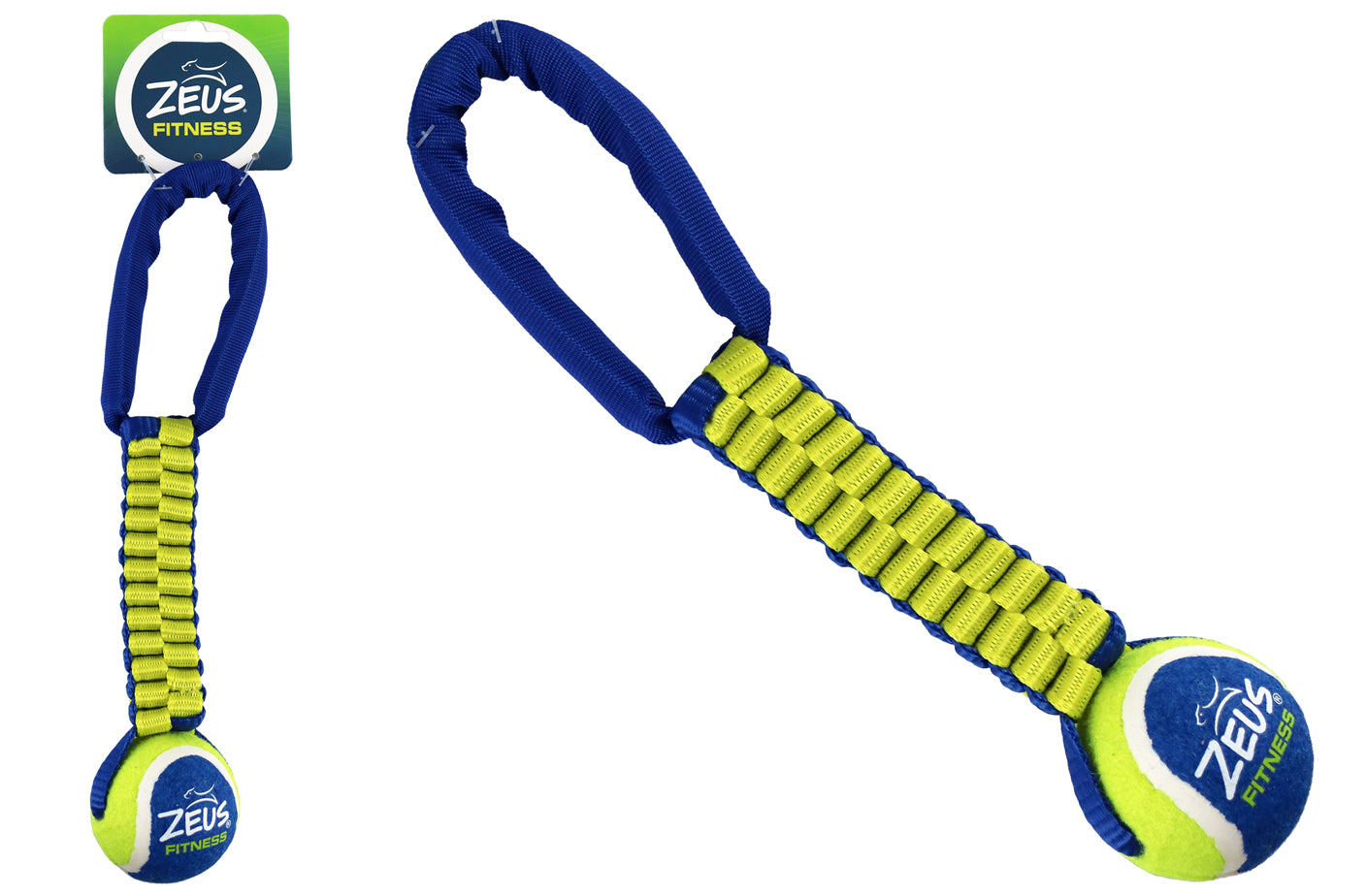 ZEUS TENNIS BALL TOSS & TUG 13"