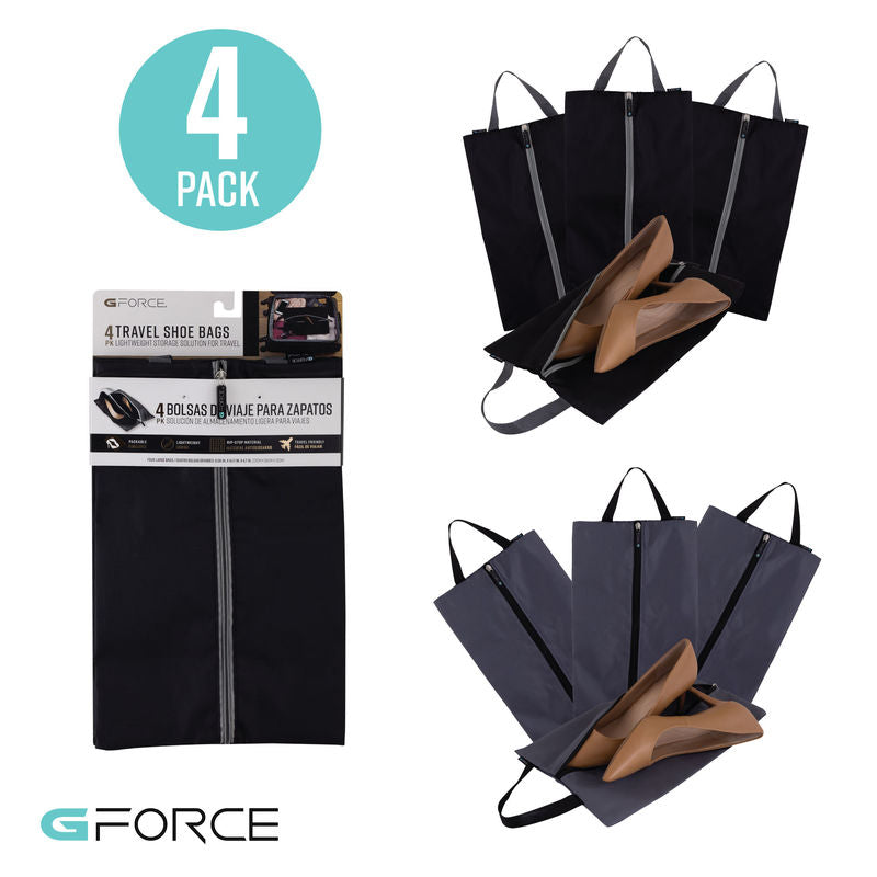 TRAVELING SHOE BAG 4PK