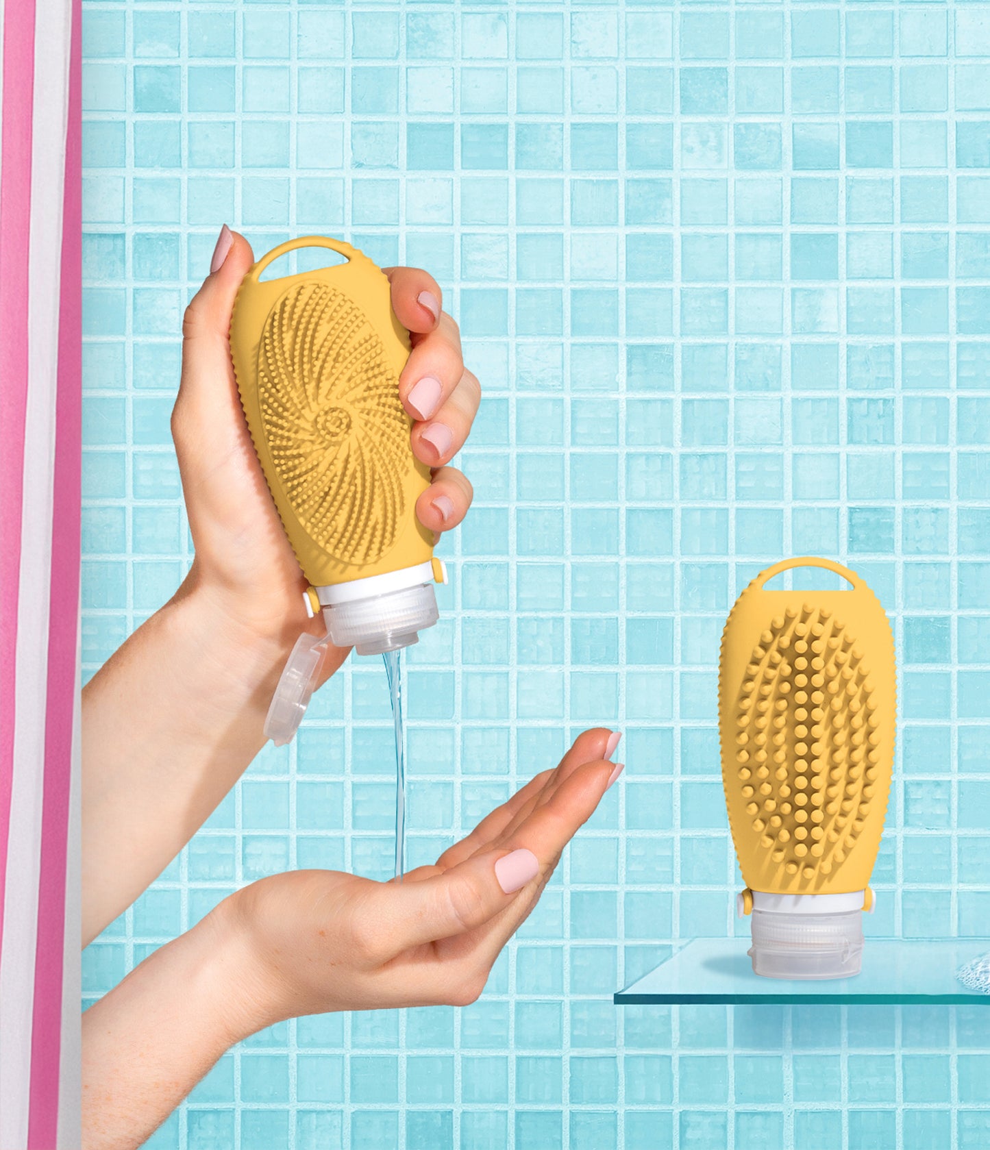 ALL-IN-ONE TRAVEL SCRUB BOTTLES