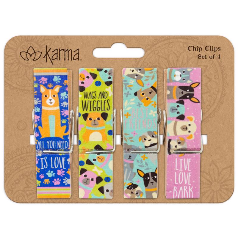 BAG CLIPS DOG
