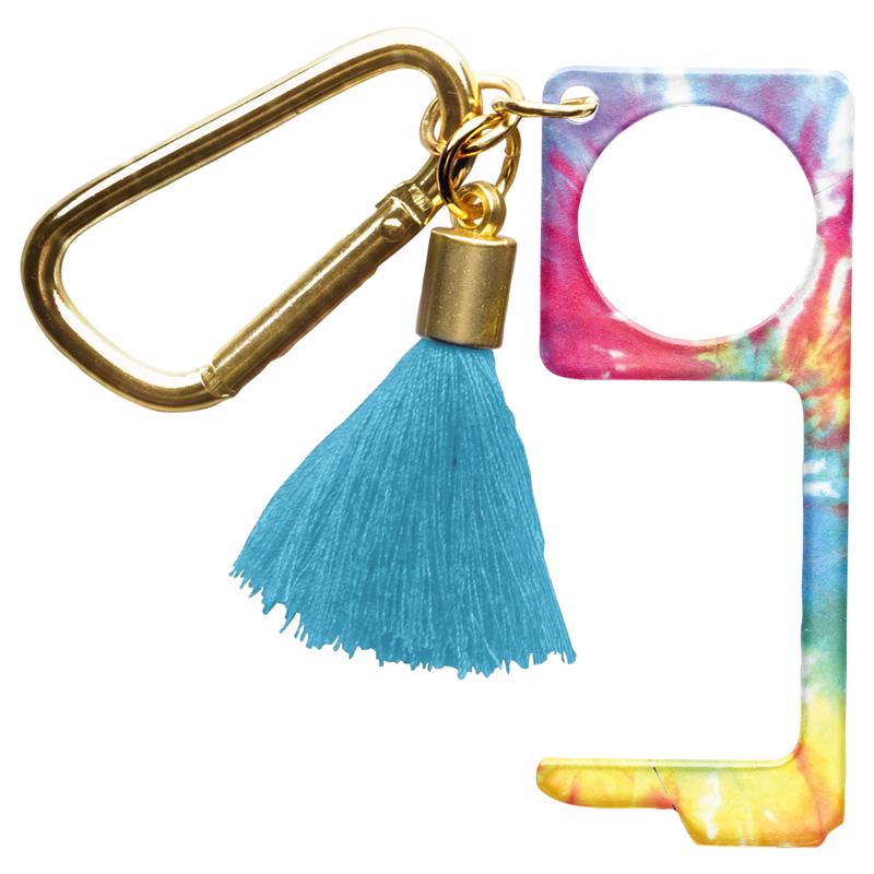 SAFE TOUCH KEYCHAIN TIE DYE
