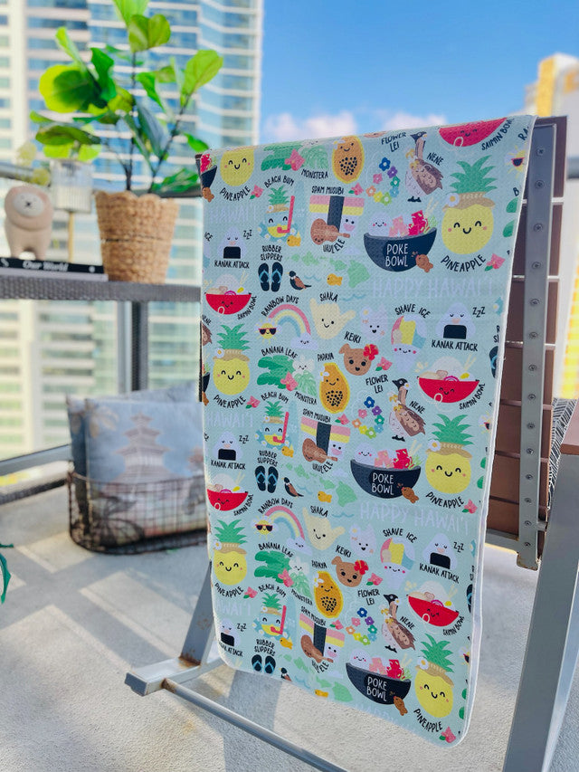 EDEN BOCHA TOWEL HAPPY HAWAII