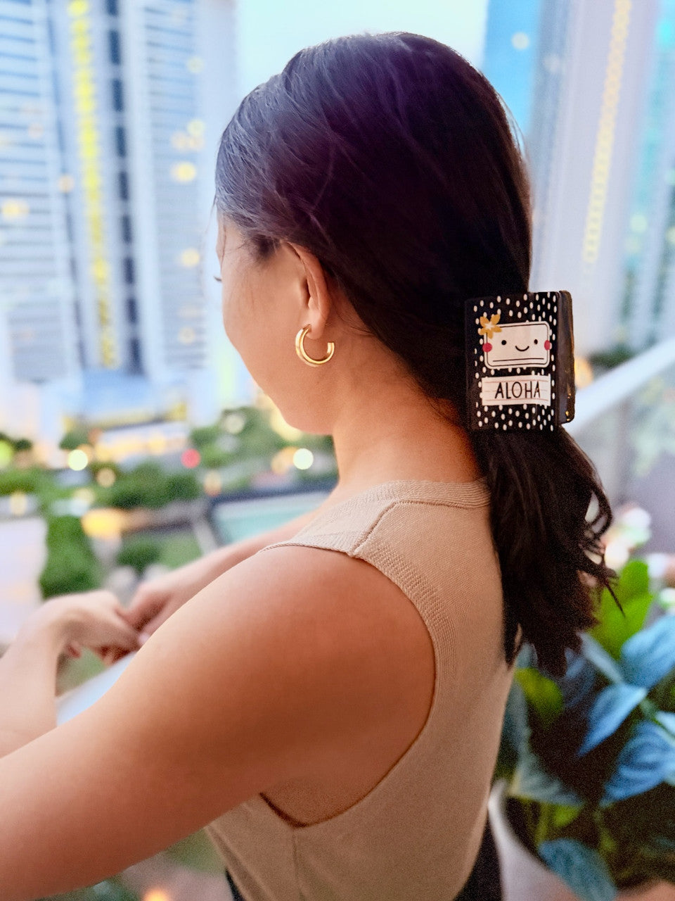 EDEN HAIR CLIP COMPOSITION BOOK