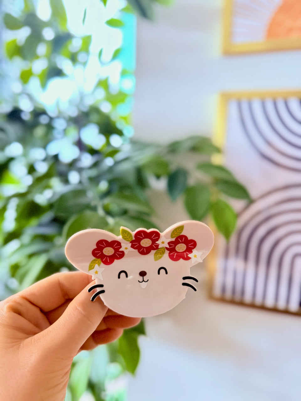 EDEN HAIR CLIP MOUSE