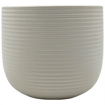 MATTE WHITE 5" POT