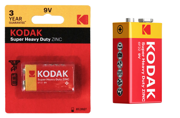 KODAK 9 VOLT BATTERY