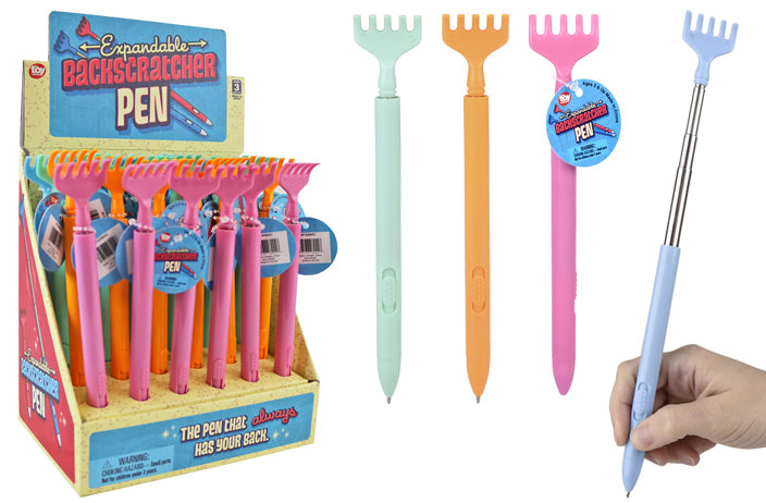 BACK SCRATCHER AND PEN EXTENDABLE