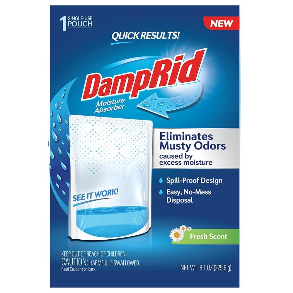 DAMPRID HANGING MOISTURE ABSORBER 1PK FRESH