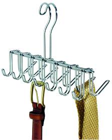 CLASSICO TIE/BELT RACK CHROME