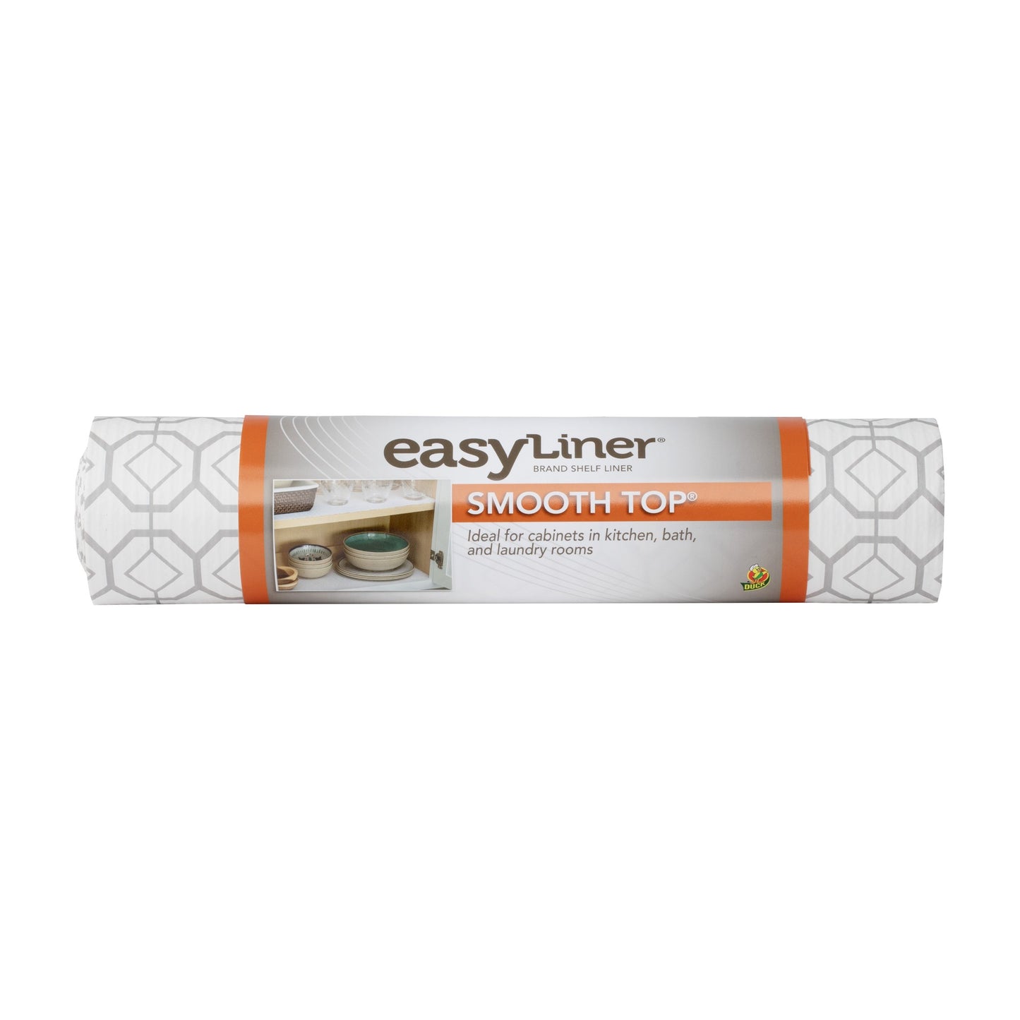 SHELF LINER GREY GEO 12"X15' ADHESIVE
