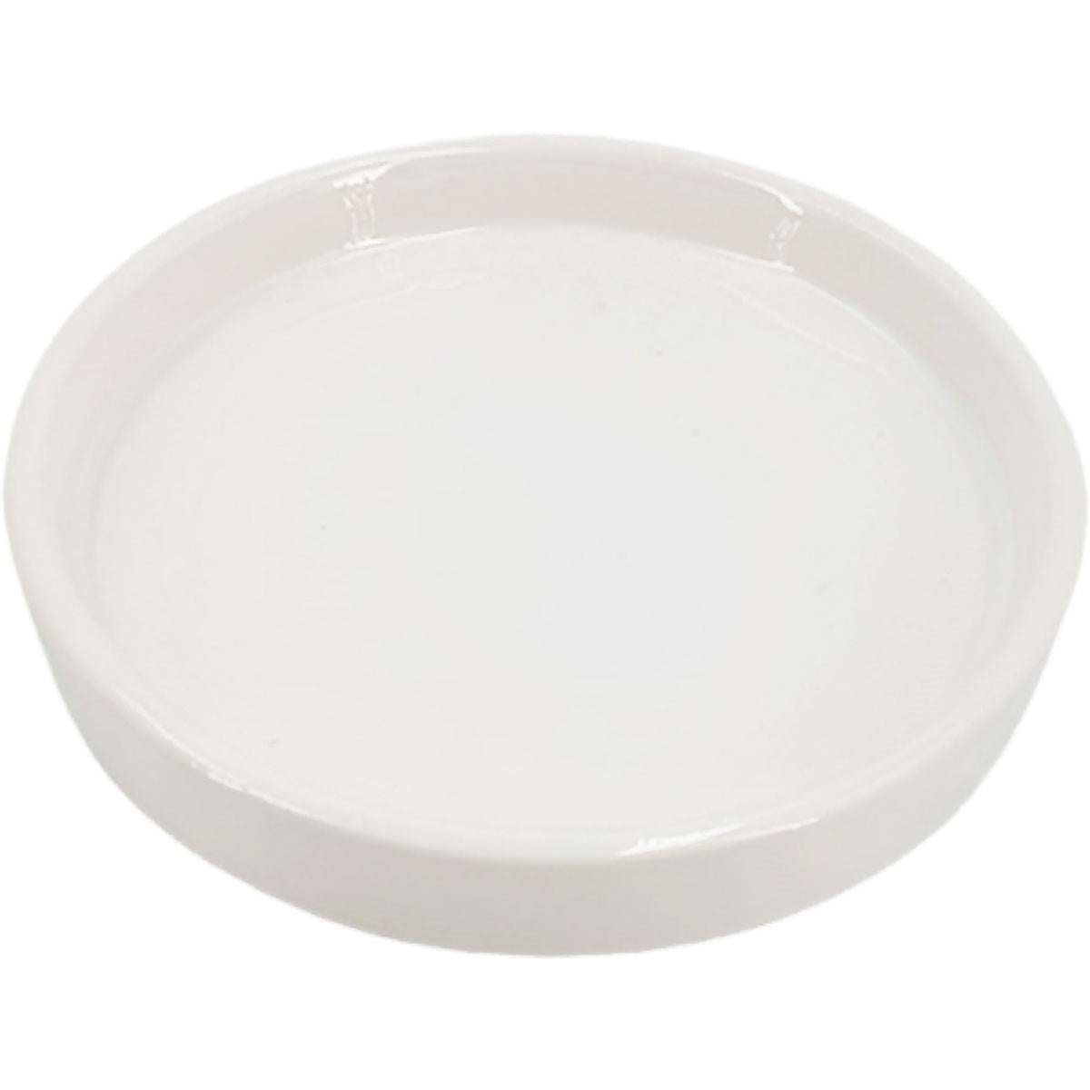 MCARR CERAMIC SAUCER WHITE 4"