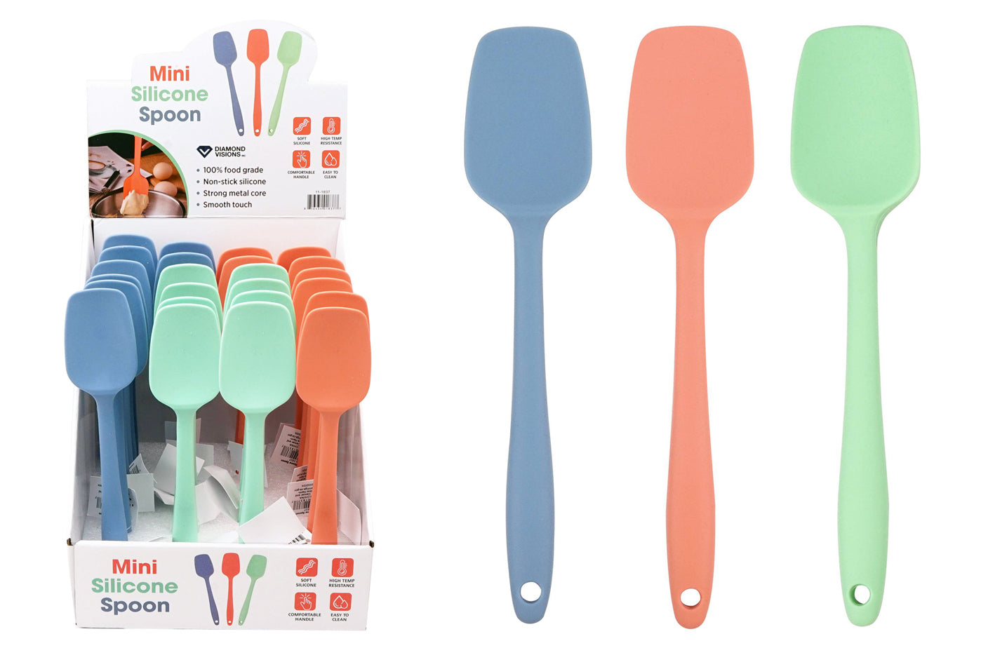 SILICONE SCOOP SPATULA MINI