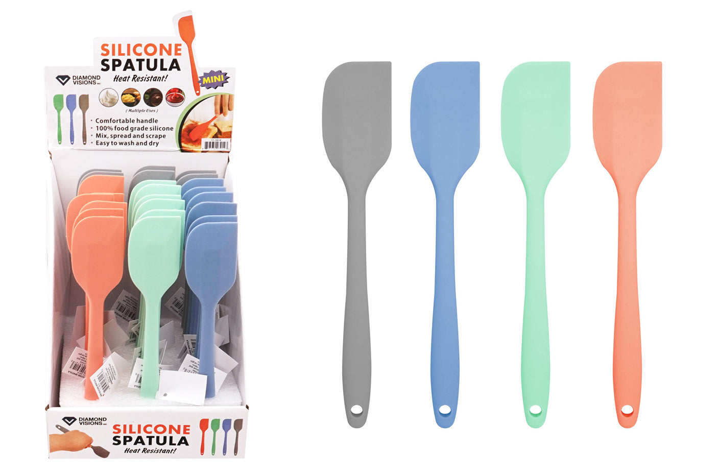 SILICONE SPATULA MINI 8"