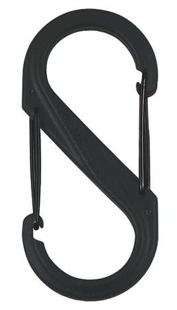 S-BINER PLASTIC #4 BLACK