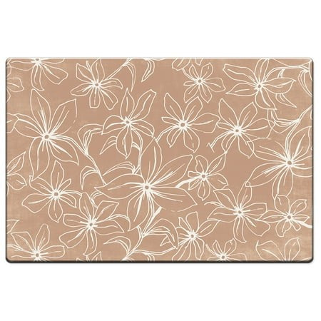 COMFORT MAT MOCHA LILY