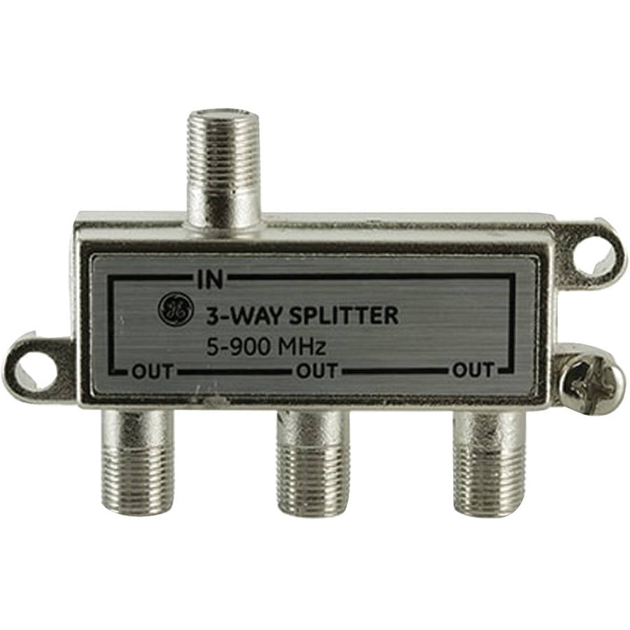 GE 3-WAY SIGNAL SPLITTER