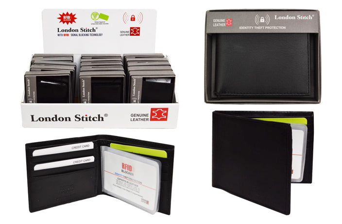 RFID LEATHER WALLET MEN'S