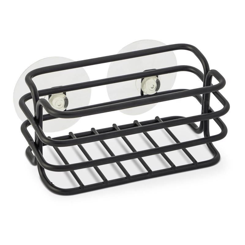 SPONGE HOLDER STAINLESS STEEL/ ONYX