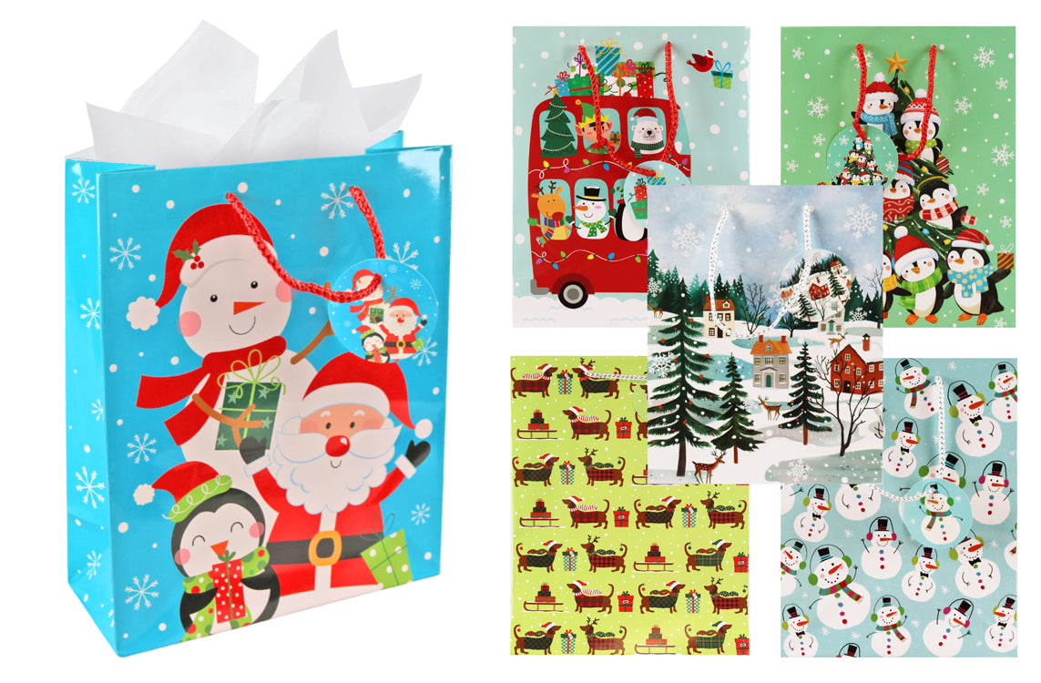 CHRISTMAS GIFT BAG 8"X10"