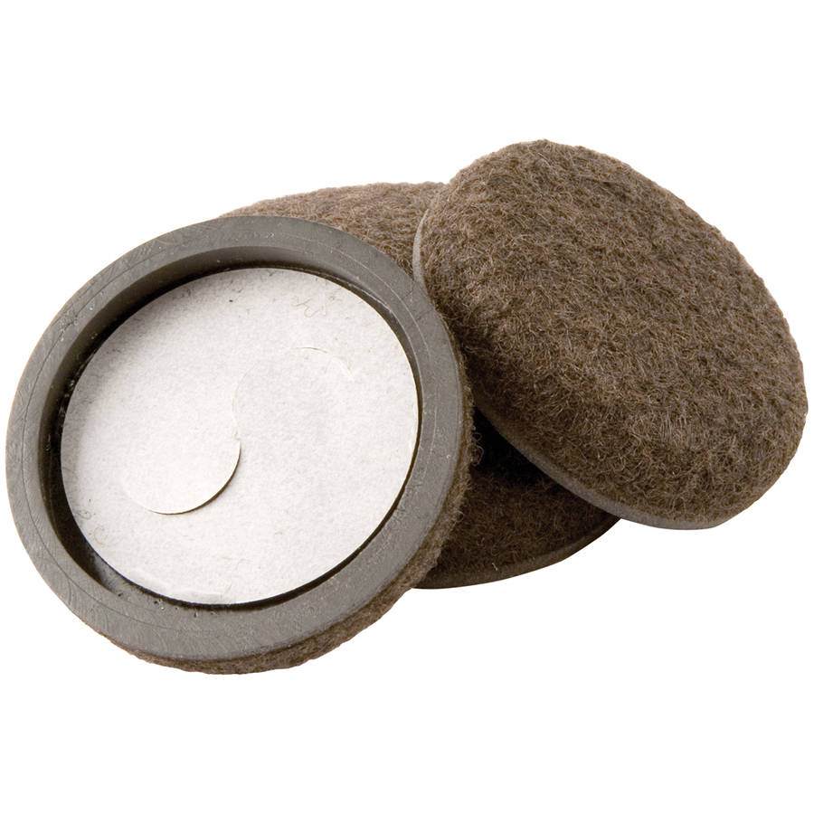SLIDERS FURN 2" FELT ADH BRN 4PK