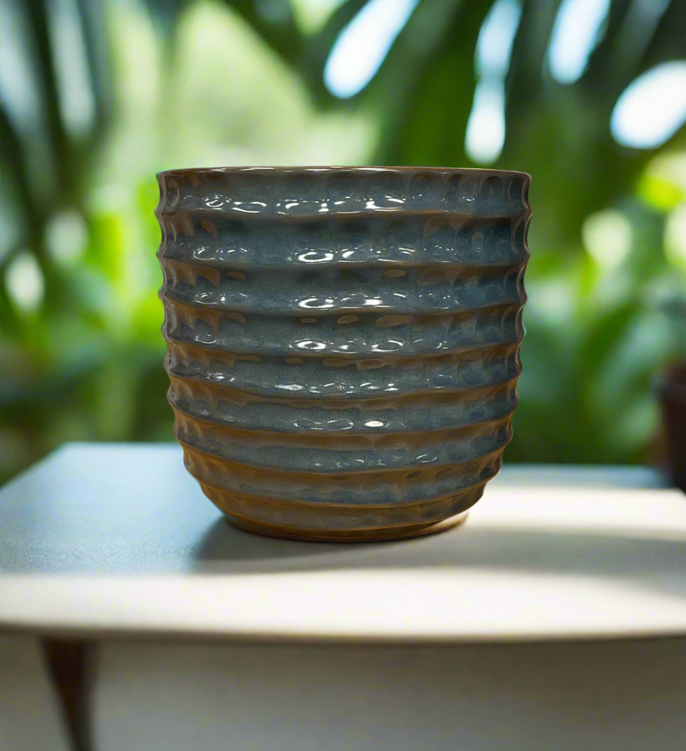 HONEYCOMB POT 5.5" LOYAL BLUE