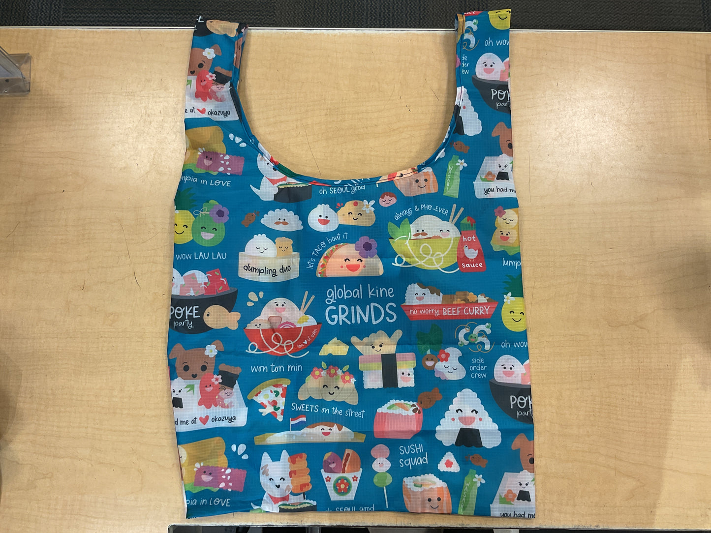 EDEN MEDIUM TOTE GLOBAL KINE GRINDS