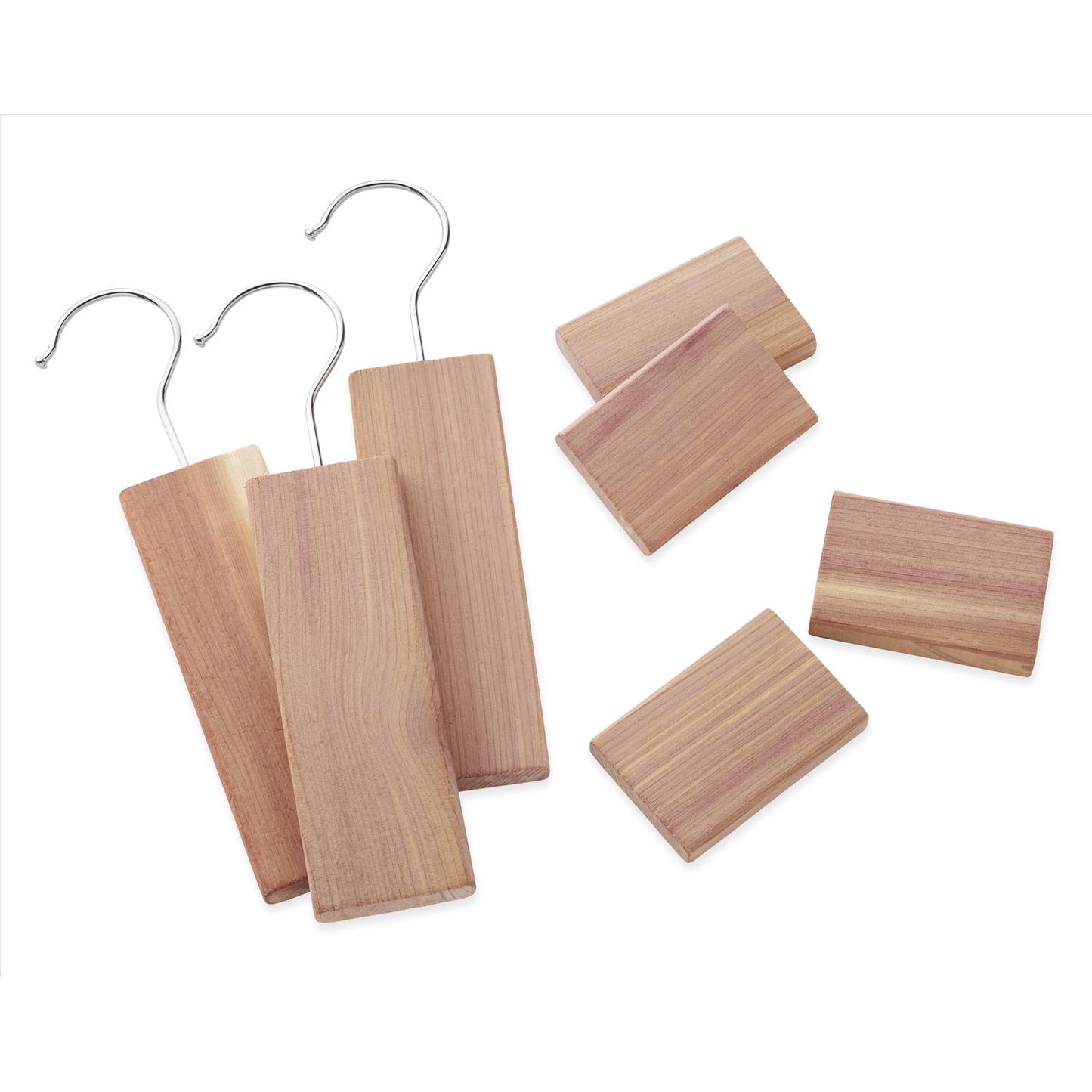 CEDAR BLOCK & HANG-UPS 7PK