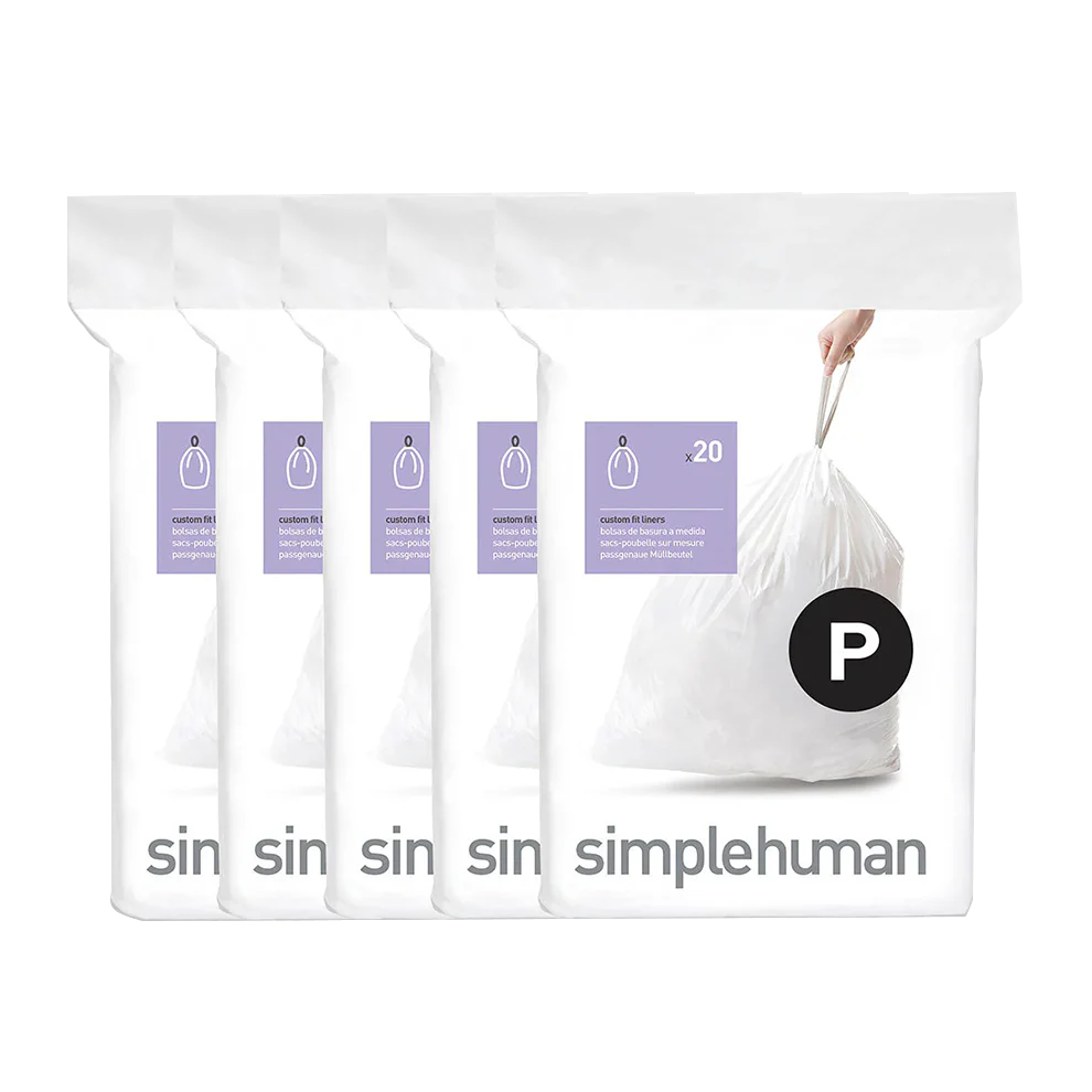 TRASHBAG P 50-60L/13-16 GAL 20CT