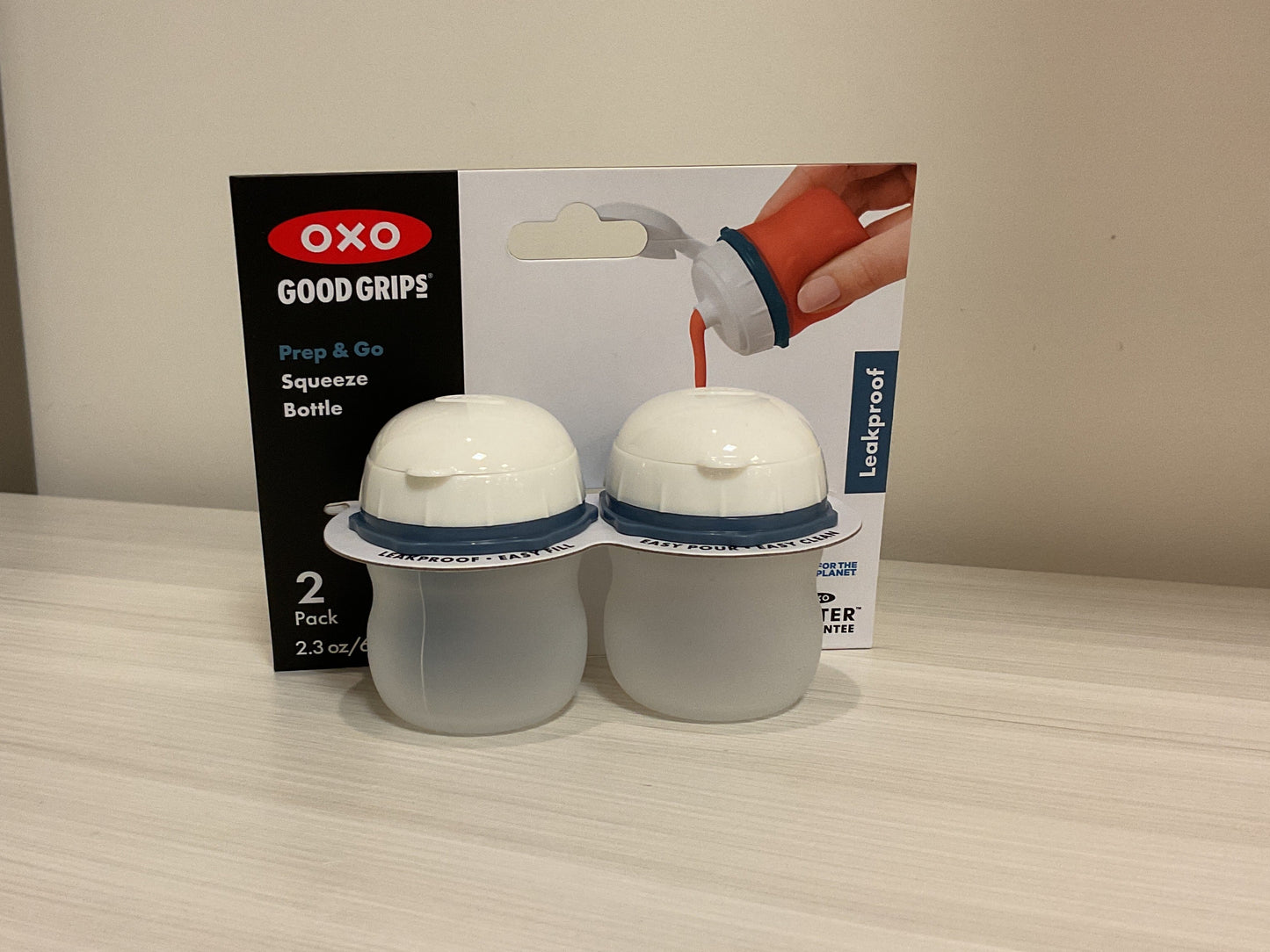 OXO GG PREP N GO SQZ BOTTLE 2PK