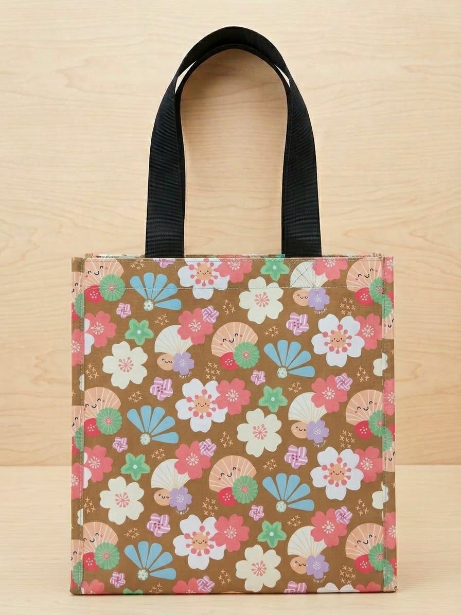 EDEN CRINKLE GIFT BAG CUTE LIL FUKUOKA GOLD