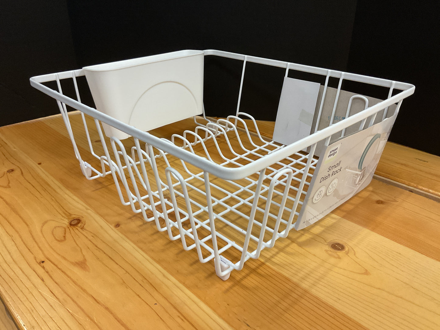 DISH RACK W/ CUP MODRN FLT SM