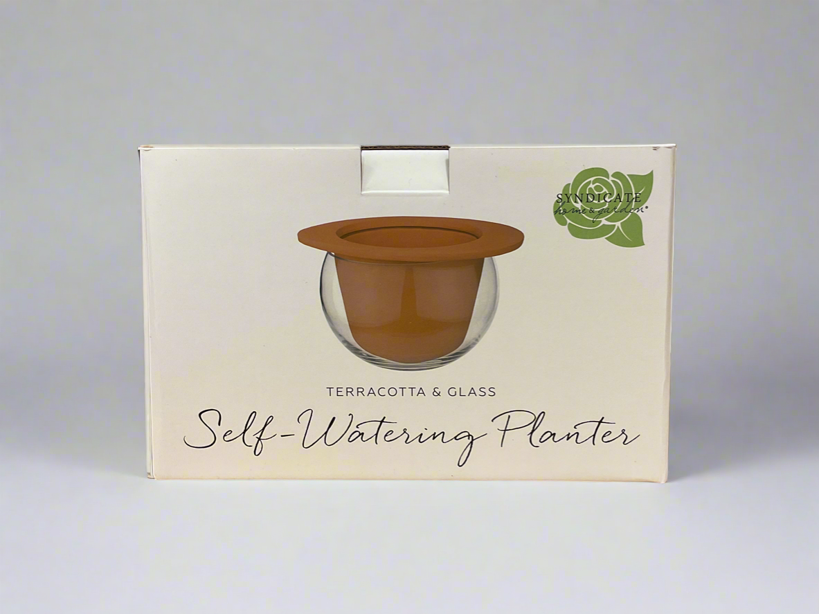 TERRA SELF WATERING PLNTR 8.75"