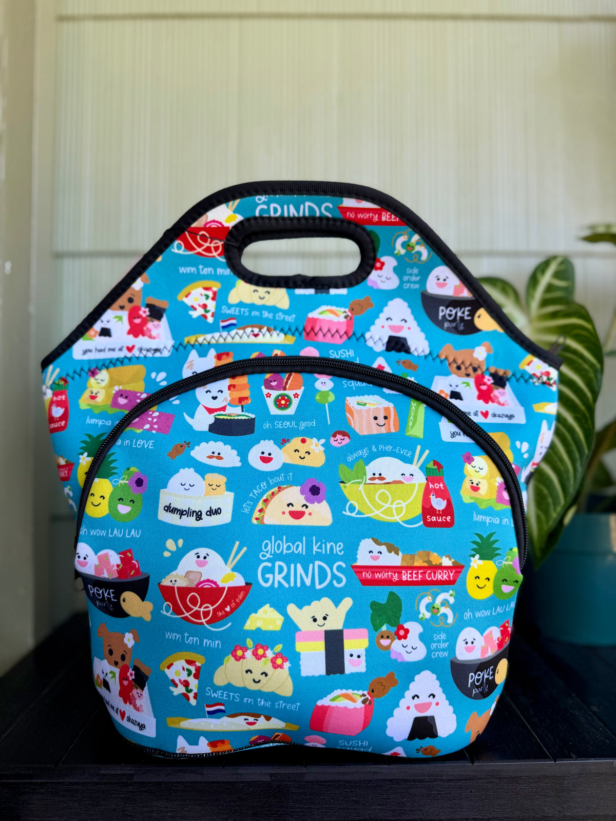 EDEN NEOPRENE LUNCH BAG GLOBAL KINE GRINDS