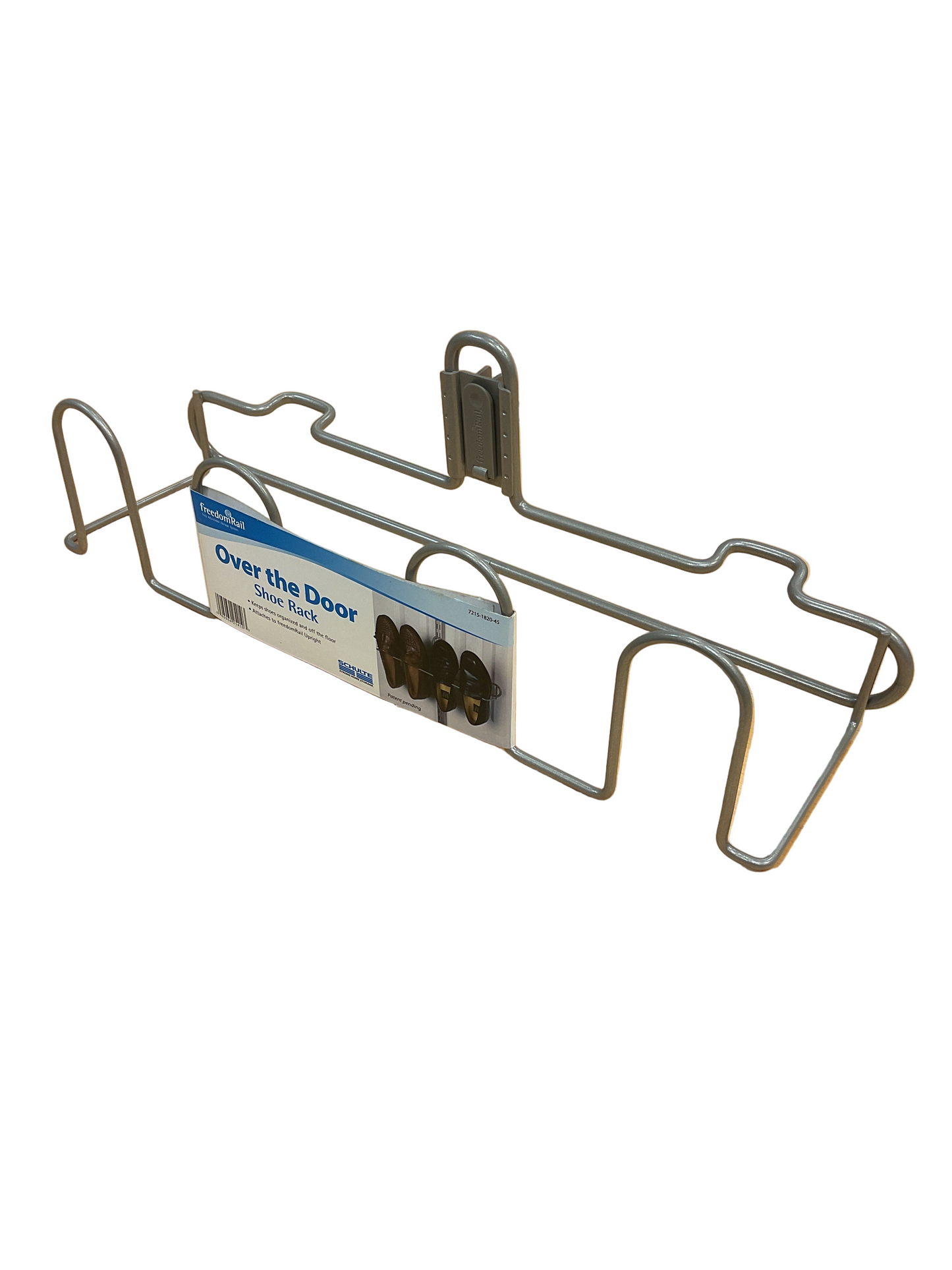 OVERDOOR SHOE RACK NICKEL