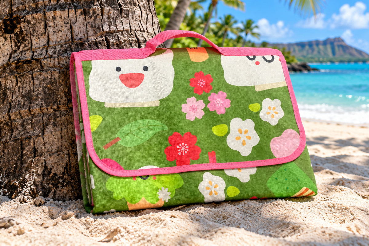 EDEN PICNIC MAT I LOVE YOU SO MATCHA