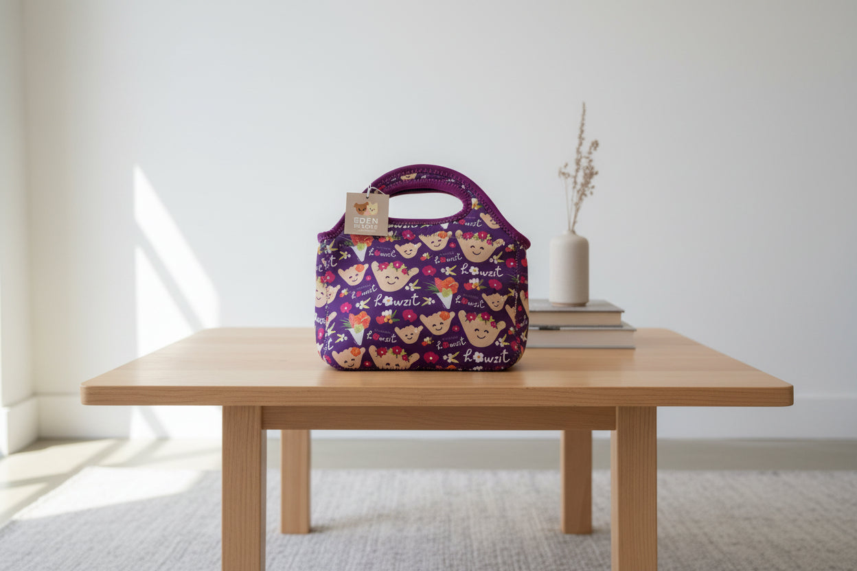 EDEN WIDE NEO LUNCH BAG SHAKULANI PURPLE