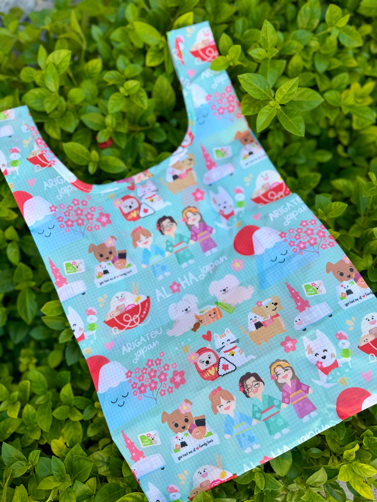 EDEN SMALL TOTE ALOHA JAPAN MINT