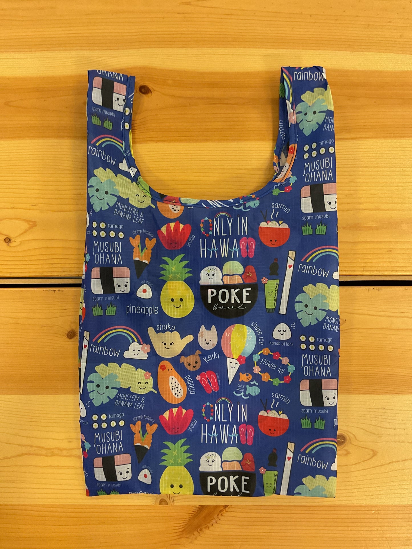 EDEN SMALL TOTE HEART OF EDEN ICONS BLUE