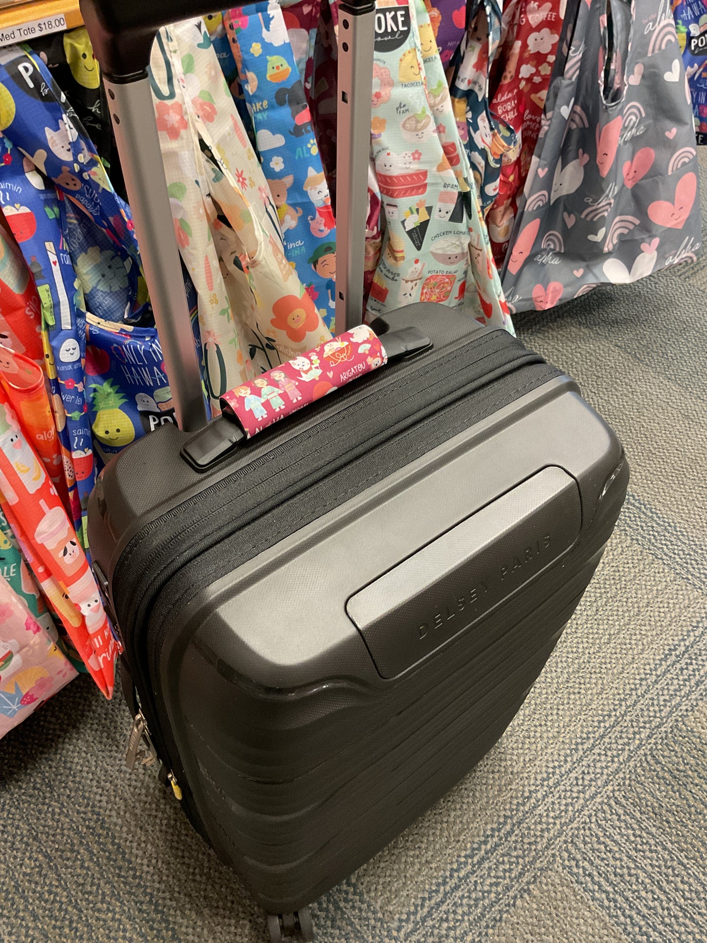 EDEN LUGGAGE WRAP ALOHA JAPAN MAROON