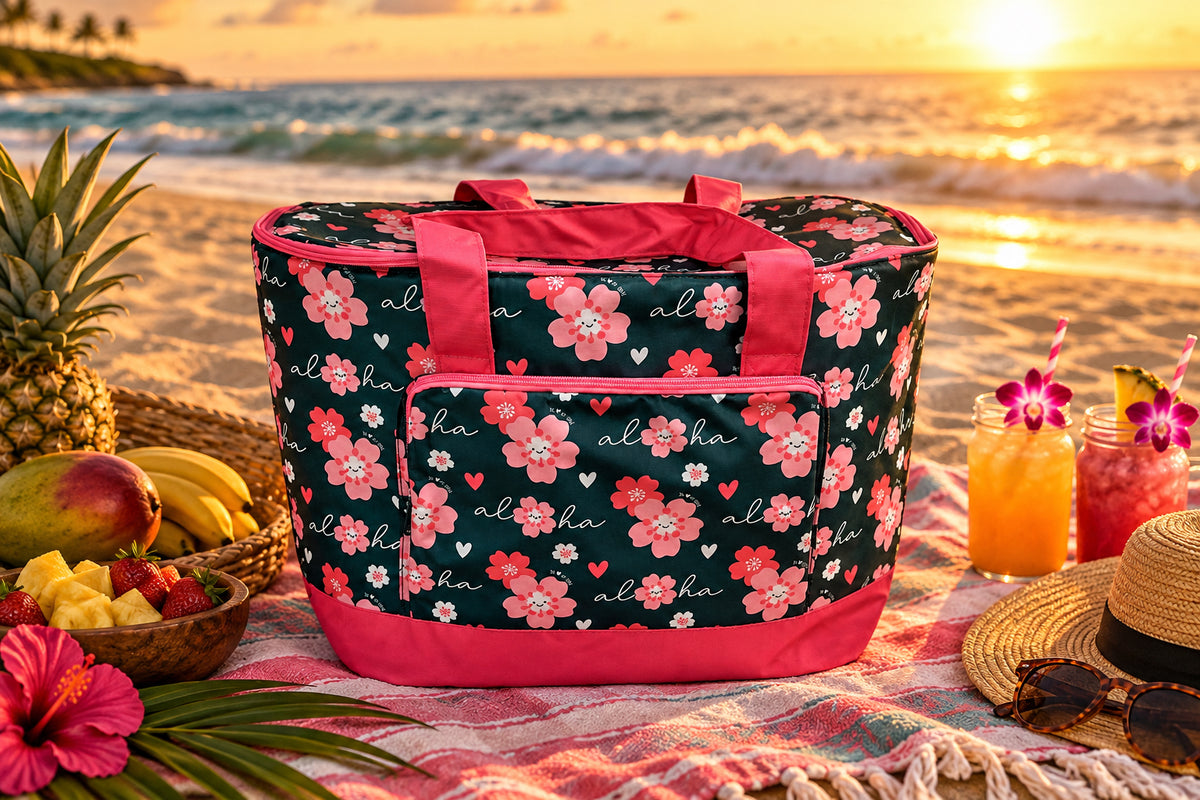 EDEN LARGE COOLER BAG ALOHA SAKURA