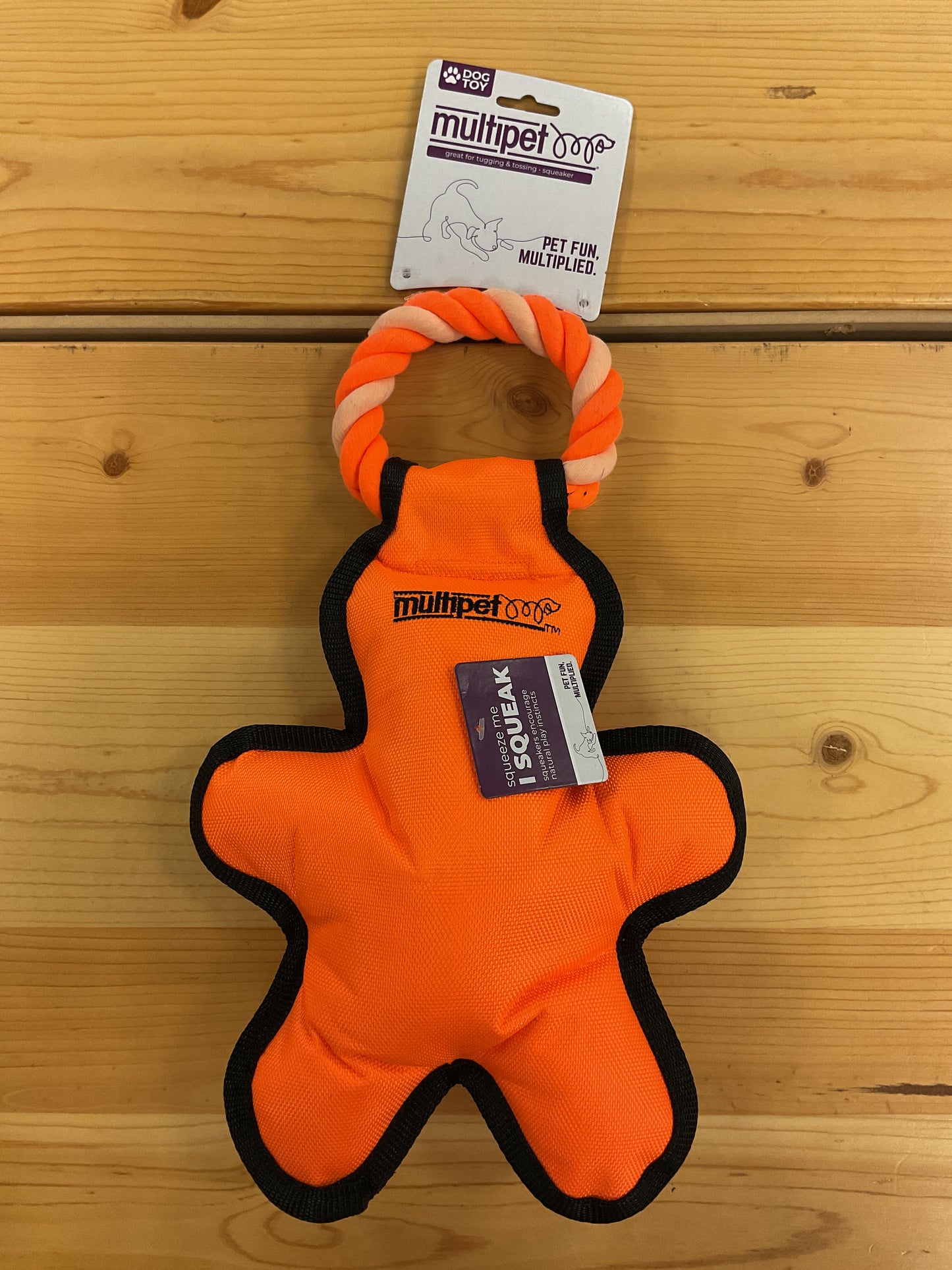 PET TOY TUG-O-MAN 14"