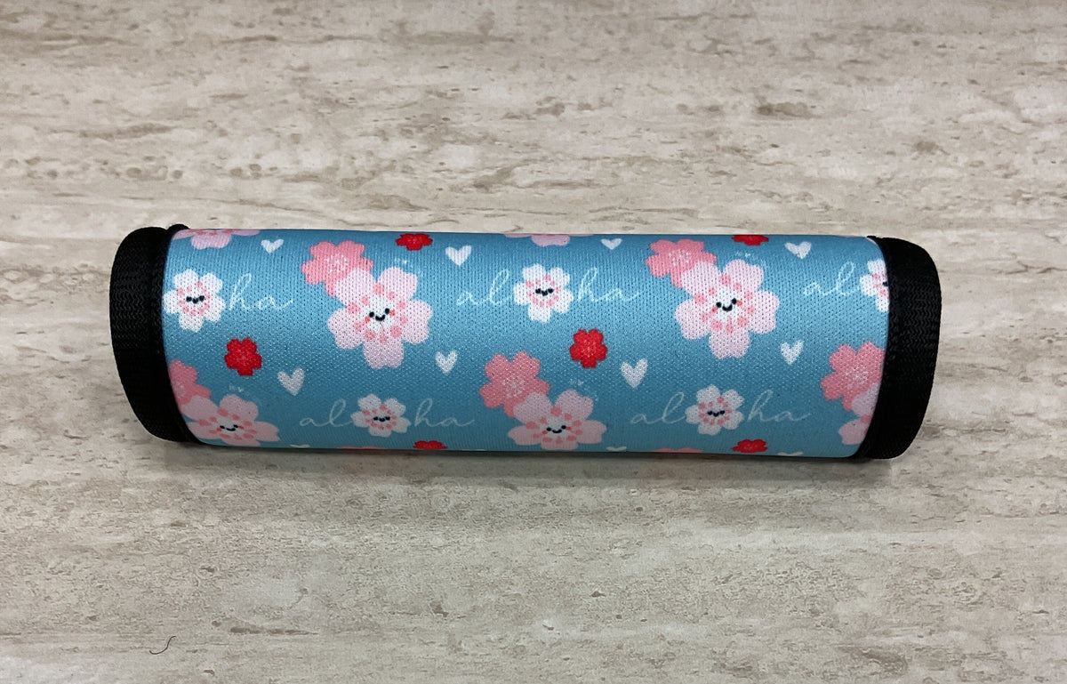 EDEN LUGGAGE WRAP ALOHA SAKURA LT BLUE