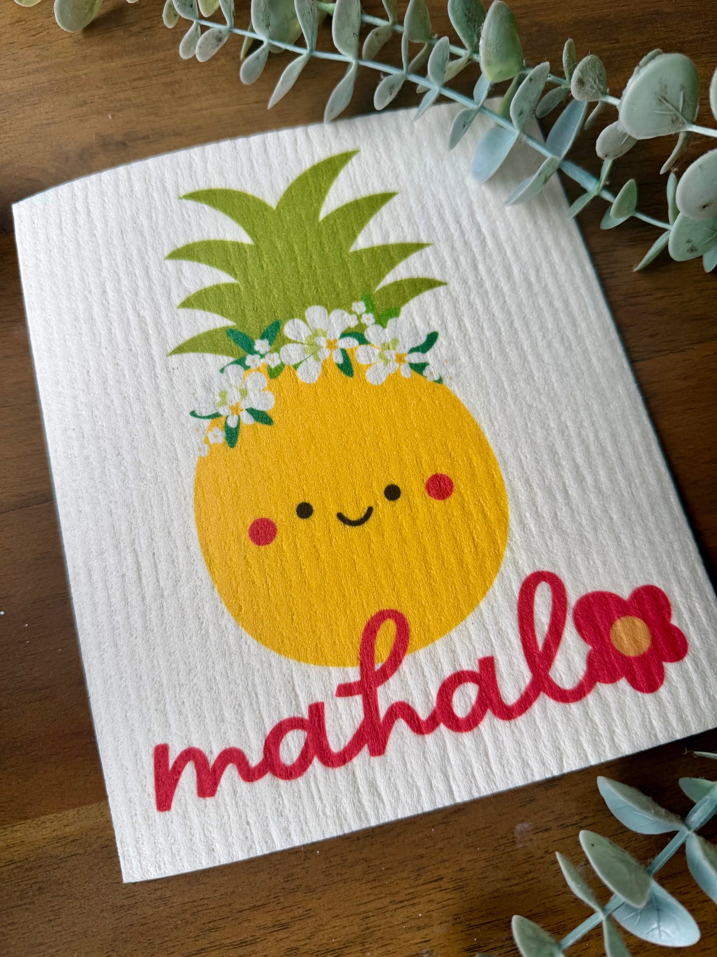 EDEN SWEDISH DISHCLOTH PINEAPPLE MAHALO