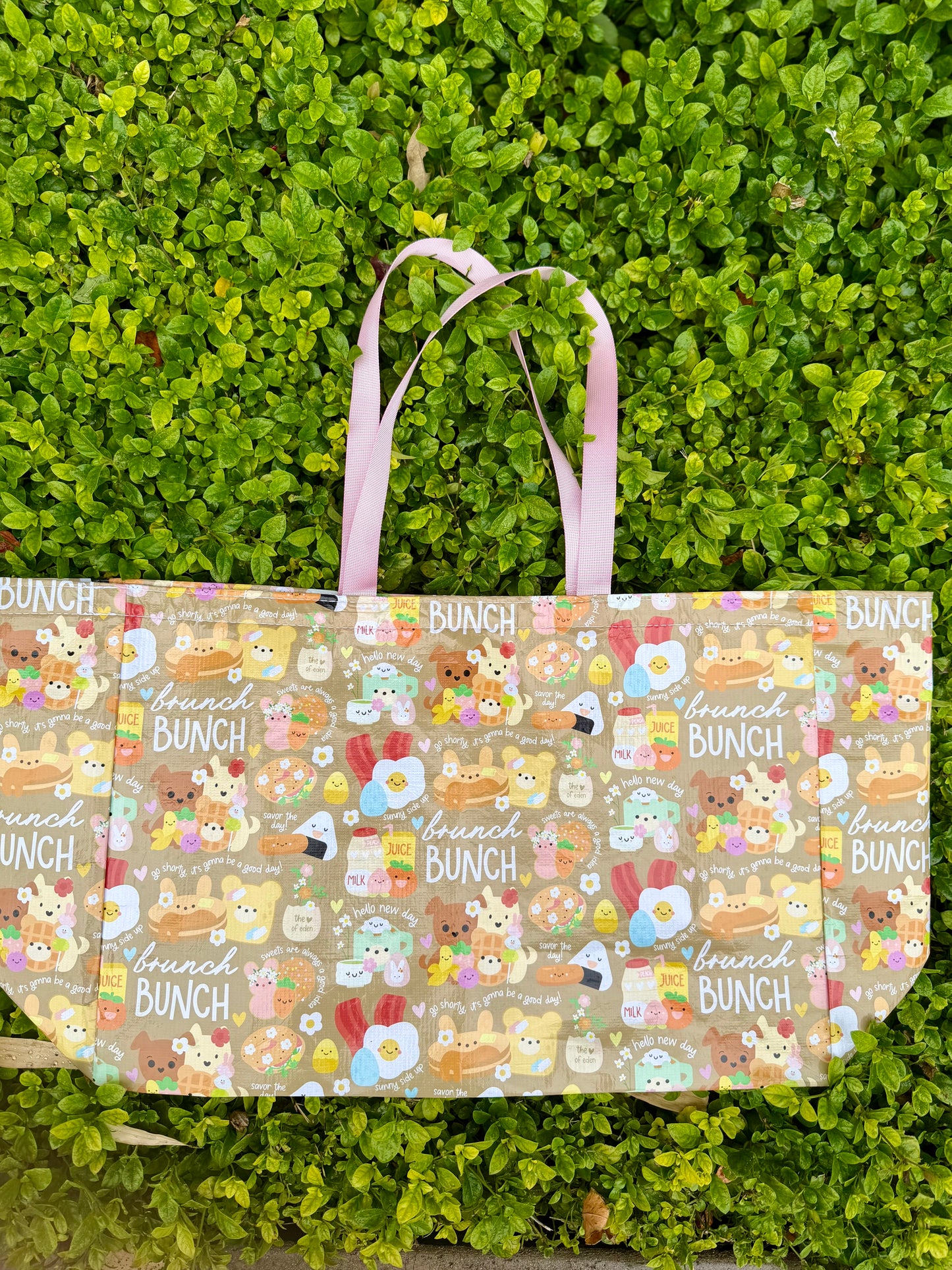 EDEN OVERSIZED CRINKLE BAG BRUNCH BUNCH