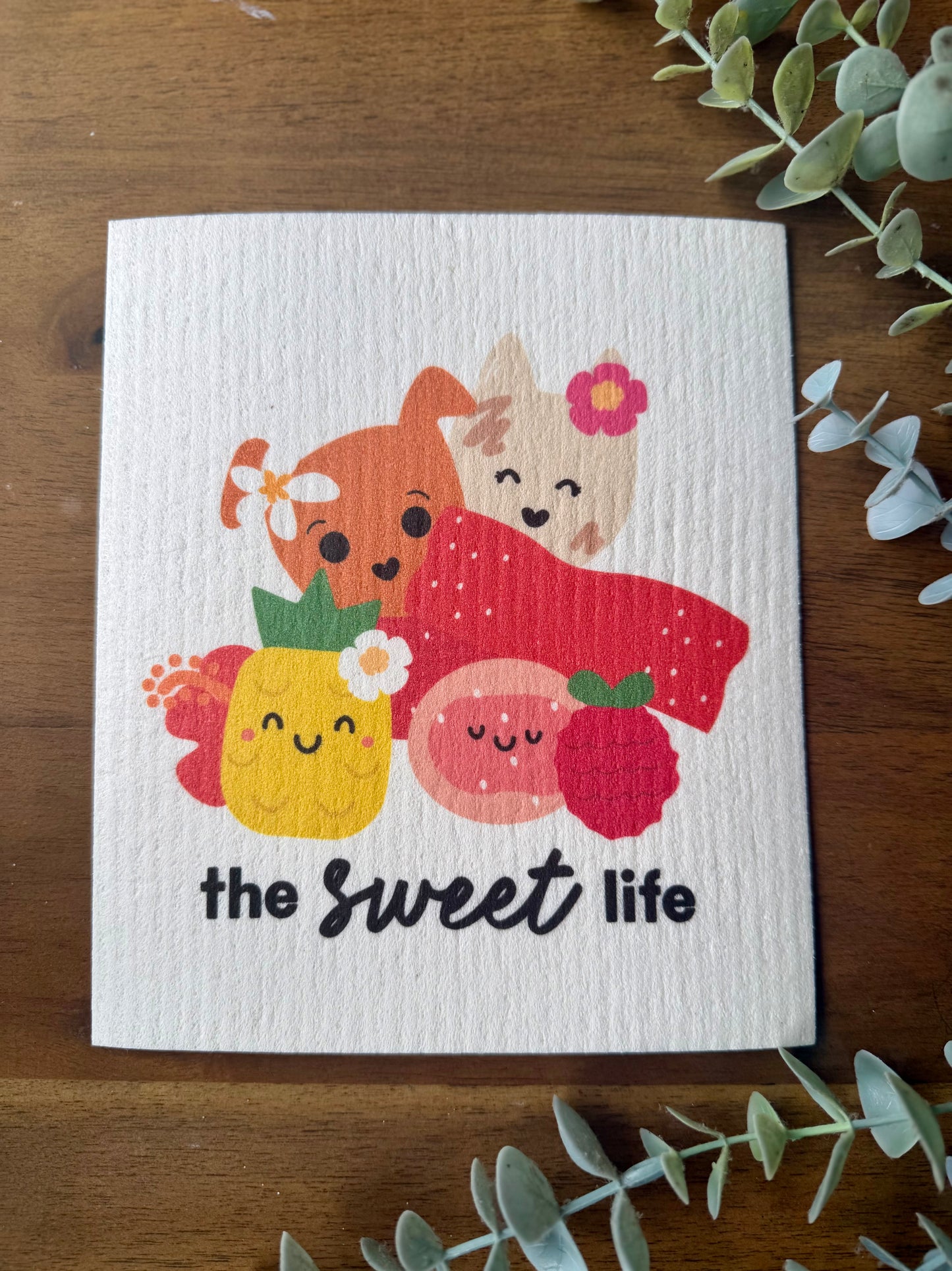 EDEN SWEDISH DISHCLOTH THE SWEET LIFE CANDY