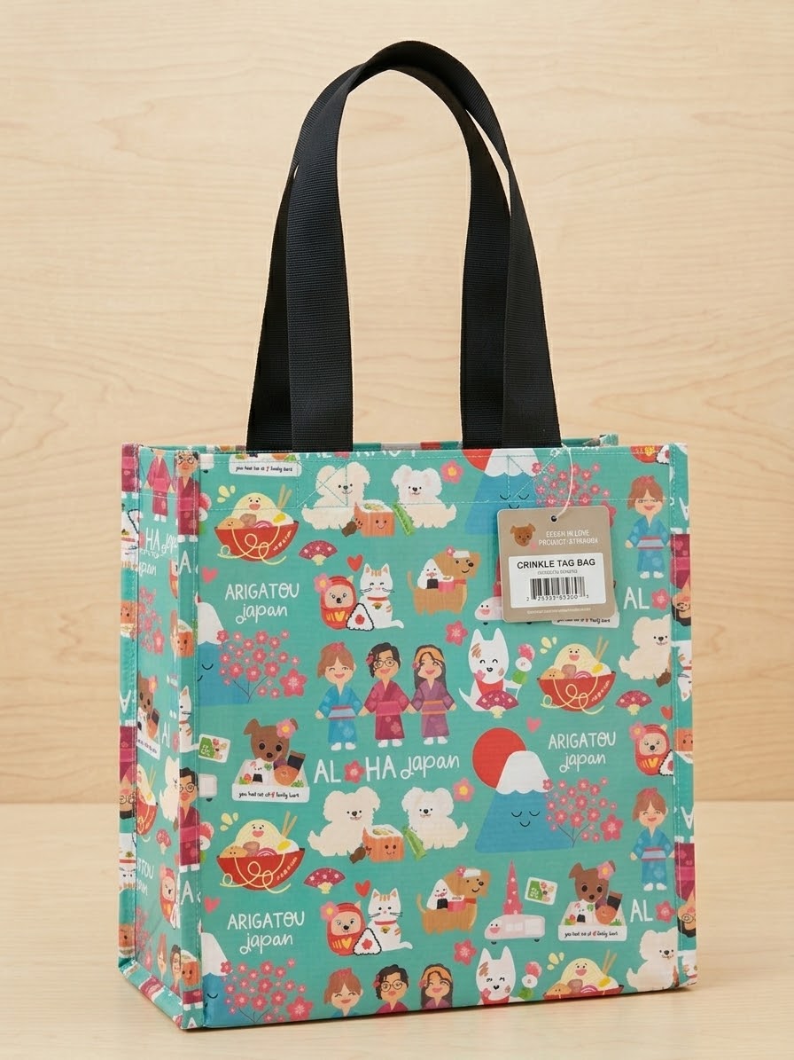 EDEN CRINKLE GIFT BAG ALOHA JAPAN
