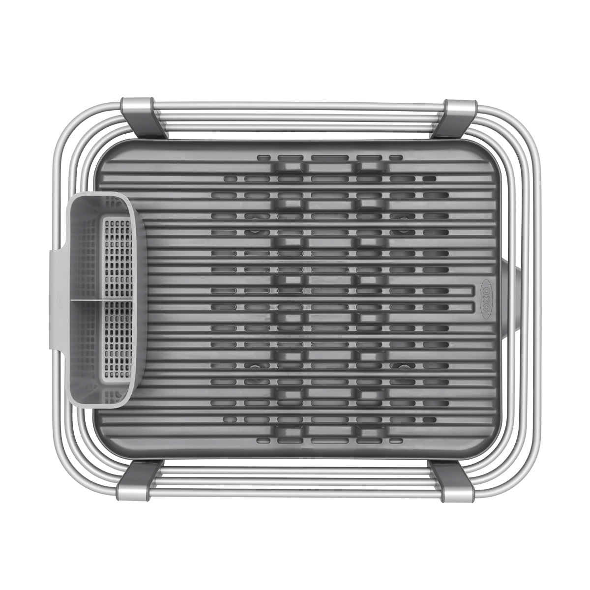 OXO ALUMINUM FRAME DISH RACK