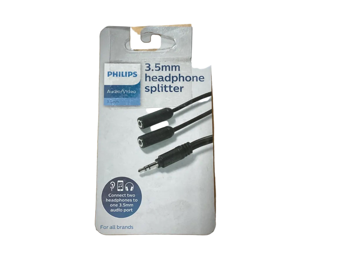 PHILLIPS 3.5MM HEADPHONE SPLITTER